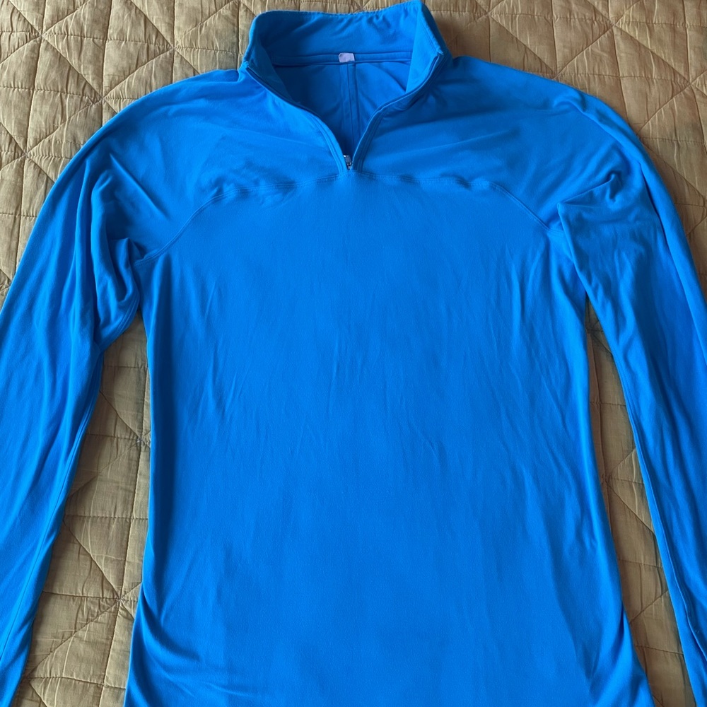 Lululemon Athletica Blue Long Sleeve Tee
